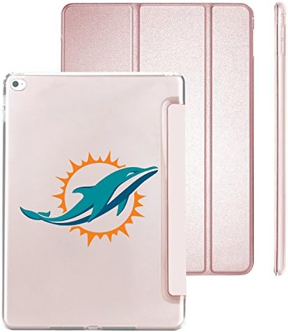 iPad Air 2 Case Dolphins, Slim Fit Smart Case for Apple iPad Air 2 ,Ultra Slim Lightweight Stand Cover with Auto Wake / Sleep ( Rose Gold )