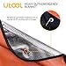 UTOOL Survival Emergency Blanket, Waterproof Insulated Tarp, Reflective Blanket Tarp, Survival Space Blankets, 3.0 Large Heavy Duty Thermal Blanket for Hiking, Camping, Orange