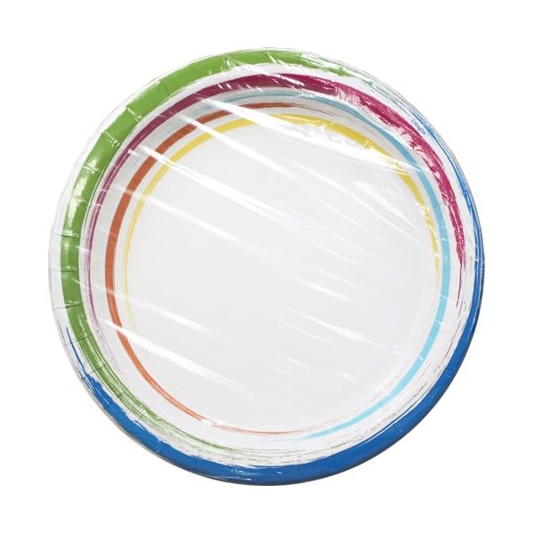 Nicole-Home-Collection-24-Count-Brushstrokes-Dinnerware-Paper-Plate-10-Inch Nicole-Home-Collection-24-Count-Brushstrokes-Dinnerware-Paper-Plate-10-Inch
