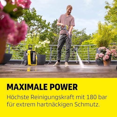 Hochdruckreiniger K 7 Comfort Premium Connect, Druck: max. 180 bar, Fördermenge: 600 l/h, Fläche: 60 m²/h, extra Flexibler Hochdruckschlauch, Schlauchtrommel, App-Steuerung
