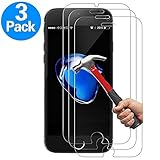 iPhone 8 Screen Protector,iPhone 7 Screen Protector, 3 PACK Yoyamo Clear Tempered Glass Screen Protector 3D Touch Screen Protection Case for iPhone 8,iPhone 7