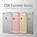 iPhone 6s case,MINIMALISM(TM) [Twinkler Series] [Scratch Resistant] Premium Flexible Soft TPU Bumper Silicone Case with Electroplate Frame Fit for iPhone 6 & iPhone 6s (4.7 inches) - Rose Gold