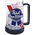 Silver Buffalo Pabst Blue Ribbon Freezeable Beer Stein Freeze Gel Mug, 1 Count (Pack of 1)