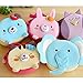Cafurty kids Purse Cute 3D Cat Design Children Cartoon Messenger Bag Kids Shoulder Bag Crossbody Handbag - Yellow