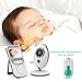 Video Baby Monitor Wireless with Digital Camera,Anmade 2 Way Talkback, 2.4inch Screen Night Vision Temperature Monitoring Lullabies Long Range and High Capacity Battery for Security