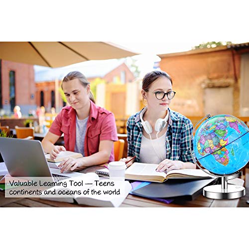 5 IKONG+Illuminated+Globe+Stand+Kids+Globe+Built+Educational+Desktop+Magnifying+Glass