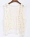 Zhuannian Little Girl's Crochet Vest with Fringe