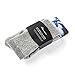OutdoorMaster Ski Socks - 100% Wool with Warm Plush Lining (Pair)
