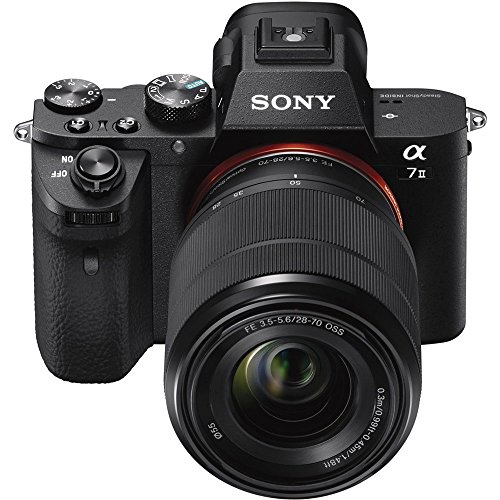 Sony a7 II Mirrorless EMount Alpha Camera with Full Frame Sensor and FE 2870mm F3.55.6 OSS