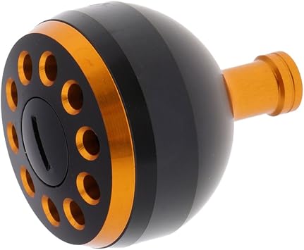 Amazon 釣りリールハンドルパワーノブベイトキャスティングスピニングリールハンドルノブ ゴールド T Tooyful スピニング リールパーツ