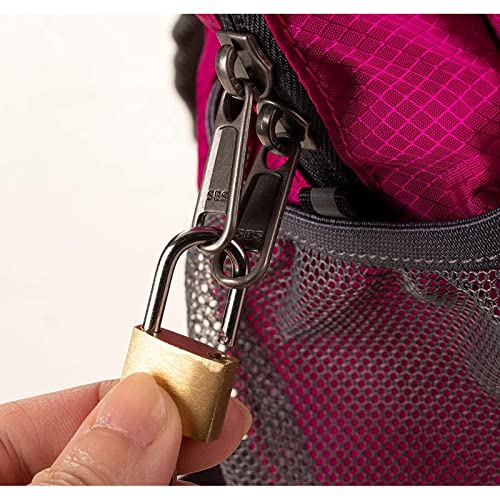 12 Pack Small Locks with Keys for Luggage, Bulk Mini Padlocks for Jewelry Box, Backpacks, Gym