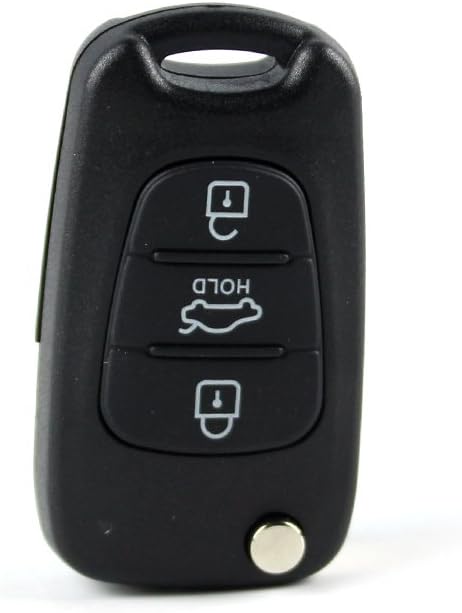 PAO MOTORING Car Entry Remote Key Fit for KIA Rondo Sportage Soul Rio Hot Car Remote Key Fob Shell Case 3 Button