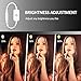 Vanity Lights,Hollywood Lights 4-FQ Makeup Strip Lights Vanity Mirror Lights Kit 9.8FT Makeup Lights Stick on Touch Dimmer White 60 Led Module Lights Plug in Led Lights for Mirror Vanity Table