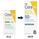 CeraVe SPF 50 Sunscreen Face Lotion, 2 Ounce