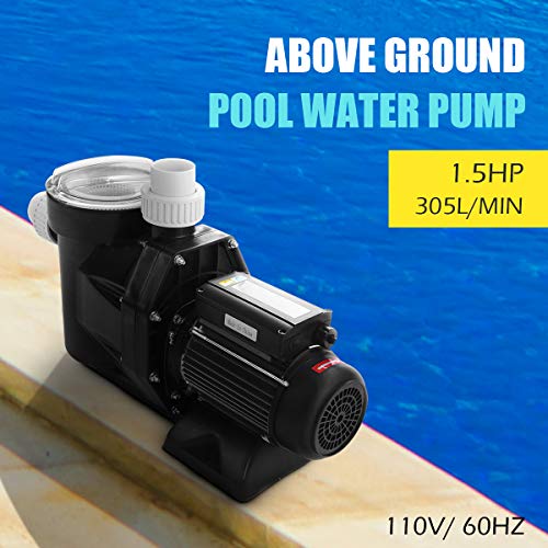 Goplus 1.5HP Swimming Pool Electric Pump Water Pump SPA DC 5040 GPH 11