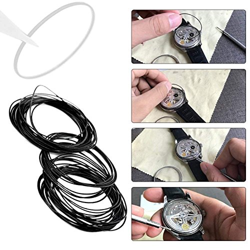 950Pcs O Ring Watch Back Gasket Rubber Seal Washers Set Gaskets Kit