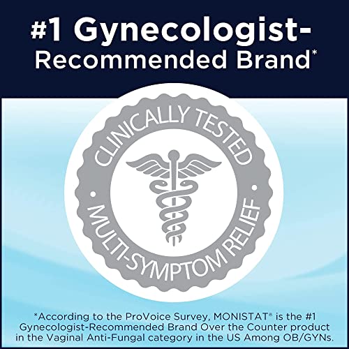 Monistat 1 Day Yeast Infection Treatment for Women, 1 Miconazole Ovule