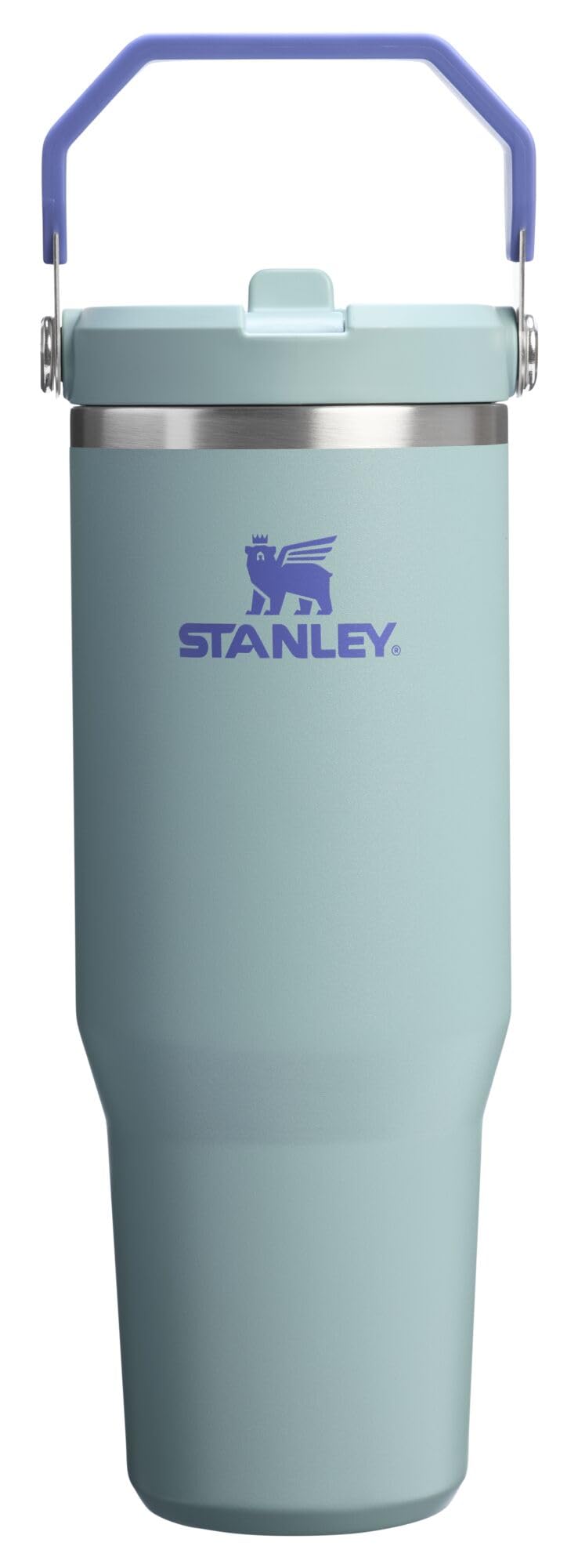 Stanley IceFlow 2.0 Flip Straw Tumbler with Handle 30 oz | Twist On Lid and Flip Up Straw | Leak Resistant Water Bottle | Insulated Stainless Steel | BPA-Free | Exclusive Blue Cactus Image Stanley IceFlow 2.0 Flip Straw Tumbler with Handle 30 oz | Twist On Lid and Flip Up Straw | Leak Resistant Water Bottle | Insulated Stainless Steel | BPA-Free | Exclusive Blue Cactus Image