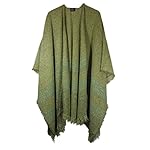 Biddy Murphy Irish Ruana 85% Lambswool 54" x 72" Made in Ireland Biddy Murphy Irish Ruana 85% Lambswool 54" x 72" Made in Ireland