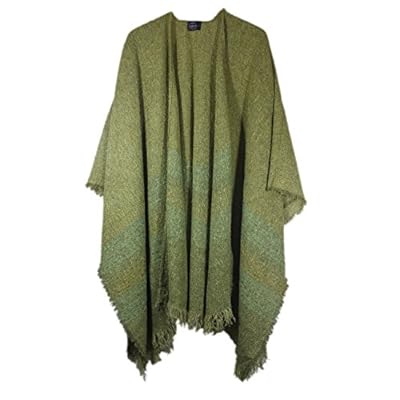 Biddy Murphy Irish Ruana 85% Lambswool 54" x 72" Made in Ireland Biddy Murphy Irish Ruana 85% Lambswool 54" x 72" Made in Ireland