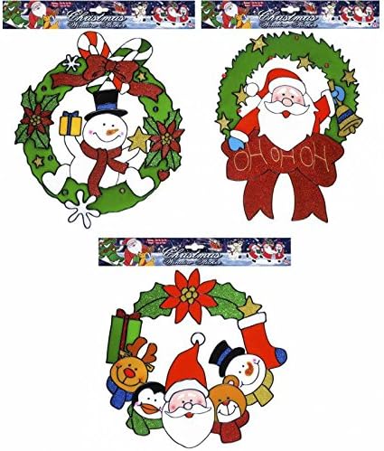 WIDMANN 1222qa ? Window Sticker Decoration Sticker Window Panes, Model Snowman