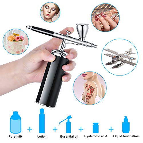 Gocheer Airbrush Kit,Mini DoubleAction Auto Airbrush, Professional