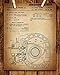 Wankel Rotary Engine - 11 x 14 Unframed Patent Print - Great Gift for the Mazda, RX-8, Drifitng, or Auto Enthusiast.