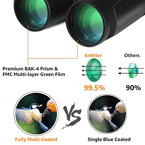 12X50 Powerful Binoculars, High Power HD Binocular for Adults with