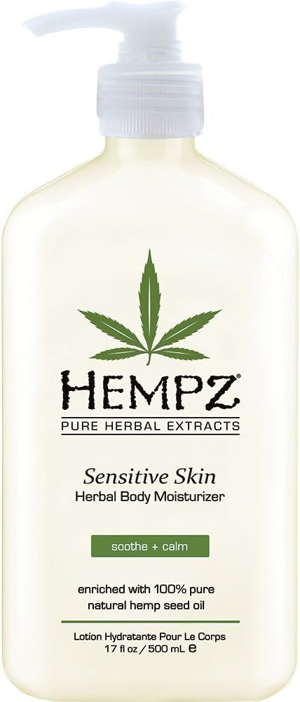 Hempz Sensitive Skin Herbal Body Moisturizer For Unisex 17 oz Moisturizer, 481.95 g (Pack of 1) - Image 3