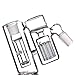 G-laer 45 Degree Clear Double Chambered Glass Holder 14mm Joints