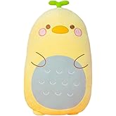 Kekeso Duck Plush Hugging Pillow Cute Stuffed Animal Plush Toy Soft Cartoon Plushie Sleeping Pillow for Kids (Yellow Duck, 60cm/23.62in)
