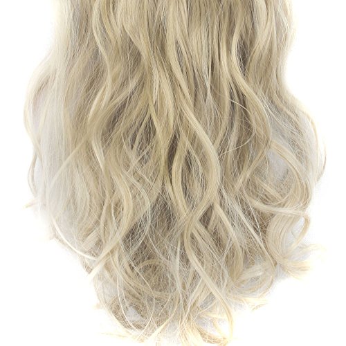 3-5 Days Delivery 7Pcs 16 Clips 23-24 Inch Thick Curly Straight Full Head Clip in on Double Weft Hair Extensions 20 Colors