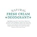 MooGoo Natural Fresh Cream Deodorant 2 fl oz