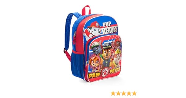 paw patrol pup heroes backpack