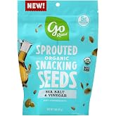Go Raw, Seasalt Vinegar Sprouted Snacking Seeds, Organic, 4 Oz