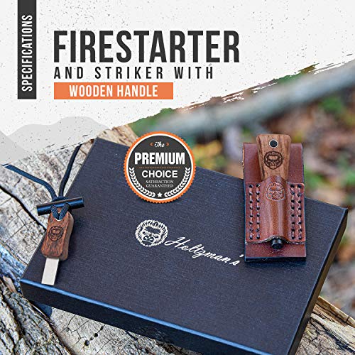 Holtzman's Gorilla Survival Fire Starter Gift Set Emergency Ferro Rod