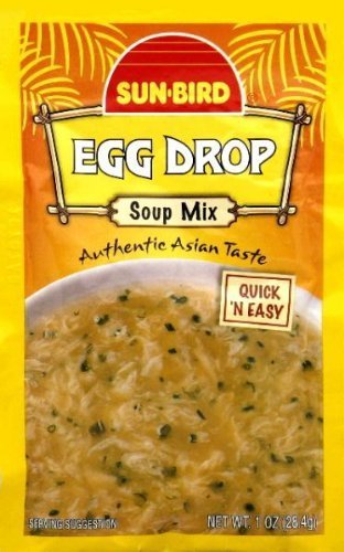 Sun-Bird Soup Mix - Egg Drop - 24 Packets (1 oz ea) by Sun Bird
