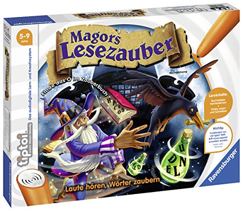 Ravensburger 00511 Tiptoi Spiel Magors Lesezauber & tiptoi Spiel "Das Geheimnis der Zahleninsel" - 00512 / Mathematik lernen in 4 Schwierigkeitsstufen: Spannendes Lernspiel für Kinder – Bild 2