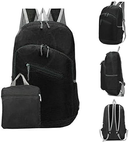 Backpack - HENATA Lightweight Packable Durable for Travel Hiking Camping Daily Backpack 20L