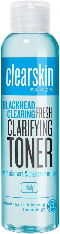 Avon Clearskin Blackhead Clearing Face Toner 2x 100ml Pack