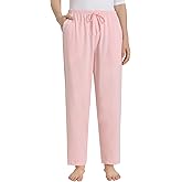 Latuza Women's Petite Pajama Pants Cotton Pajama Bottoms Petite Length