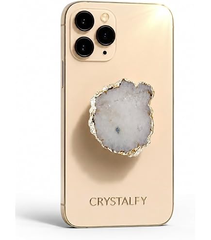 Amazon.com: Grips by CRYSTALFY Crystal Phone Grip Holder