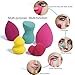 Miss Gorgeous Makeup Blender Beauty Sponge Blending Latex Free Different Colors of Different Shapes of Different Surface Delicate Degree Mixed Packaging 5 Pcs Mini Size