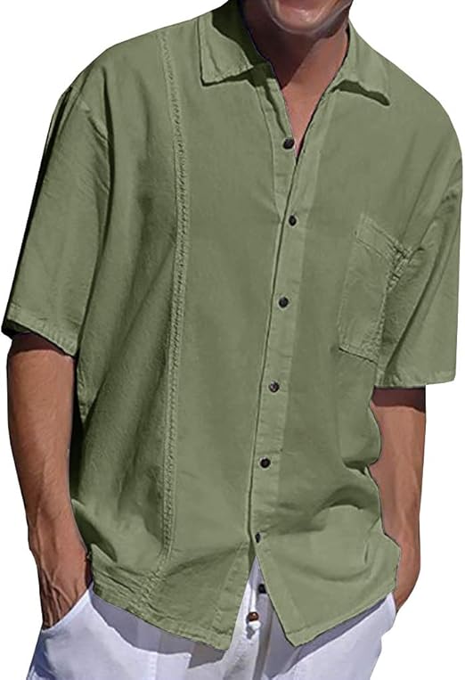 camisas cubanas hombre
