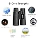 Holisouse 10x42 Binoculars for Adults Compact HD Professional Folding Roof Prism Binocular Scope for Bird Watching Hunting Travel Stargazing Concerts Outdoor Sports … (1)