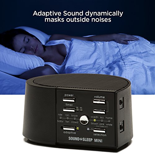Sound+Sleep MINI High Fidelity Sleep Sound Machine with AC and Battery