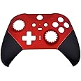 Hzjunsi Shell Case Replacement Front Housing Faceplate Cover Compatible with Xbox Elite Wireless Controller Series 2 Core (Red Limited Edition)