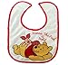 Winnie The Pooh Baby Bibs (Pack of 6).Waterproof Velcro Closure With Beloved Pooh,Tigger,Eeyore and Piglet. Terry with Vinyl back.0-12 months By Disney