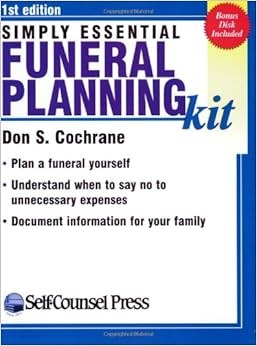 Simply Essential Funeral Planning Kit Don S Cochrane