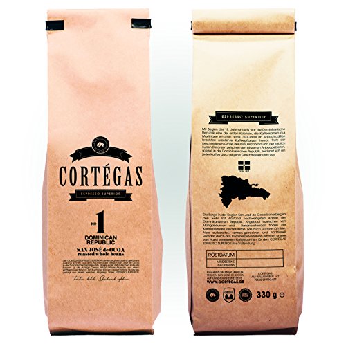 Cortegas Espresso Superior – Premium Direct Trade Kaffee aus der Dominikanischen Republik – Ganze Bohnen für Siebträger… – Bild 3